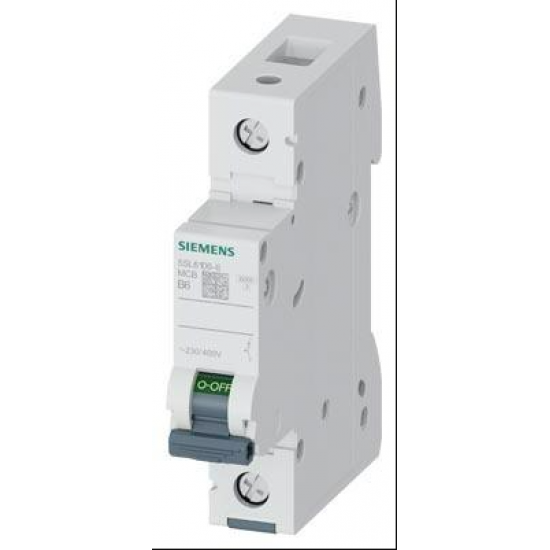 SIEMENS 5SL6106-6YA Otomatik Sigorta Klasik 6A B Tipi